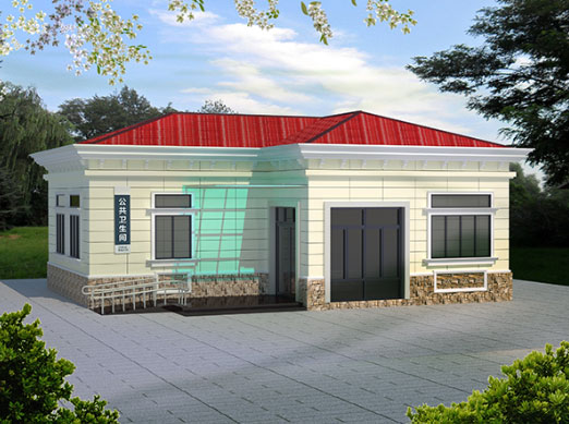 清城现代都市型移动厕所