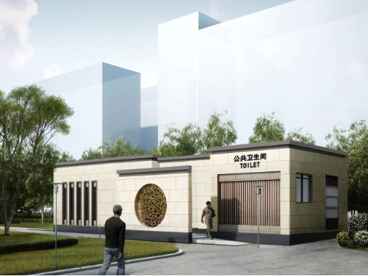 清城豪华组装型移动厕所